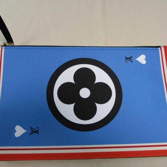 LOUIS VUITTON LTD EDITION NEVERFULL MONOGRAM GAME ON W/POUCH-100% AUTHENTIC - Picture 7 of 16